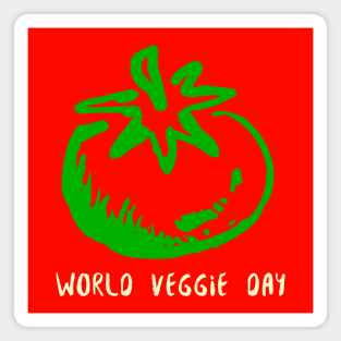 World Veggie Day Magnet